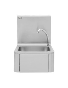 FREGADERO MURAL ACERO INOX PROFESIONAL CON GRIFO Y DISPENSADOR CHEF PRO 2