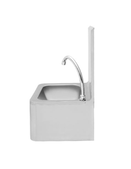 FREGADERO MURAL ACERO INOX PROFESIONAL CON GRIFO Y DISPENSADOR CHEF PRO