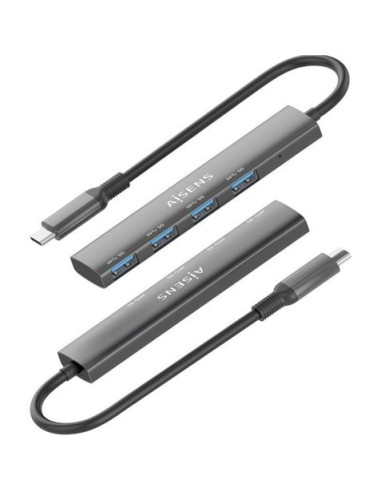 HUB TIPO C USB 3.0 4 PUERTOS AISENS