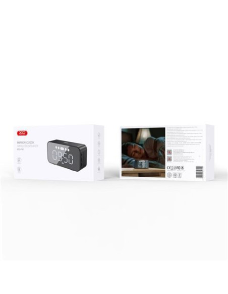 ALTAVOZ BLUETOOTH MIRROR CLOCK F41 XO