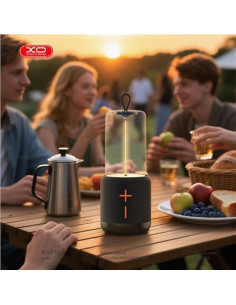 ALTAVOZ BLUETOOTH PORTATIL IP66 NEGRO F77 XO