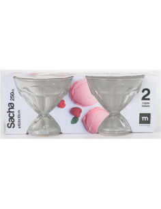 SET 2 COPAS HELADO 250CC SACHA LA MEDITERRANEA 2