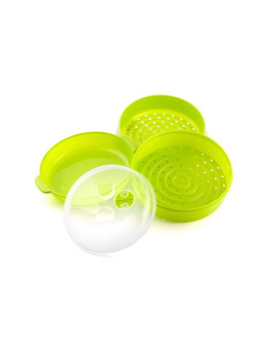 VAPORERA DOBLE PARA MICROONDAS INNOVAGOODS
