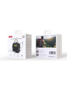 ALTAVOZ BLUETOOTH PORTATIL IP66 NEGRO F77 XO 2