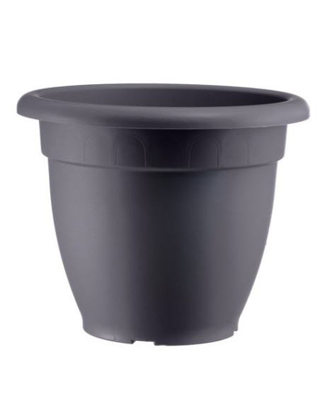 MACETA CAMPANA DIAMETRO 25CM ANTRACITA ARTPLAST