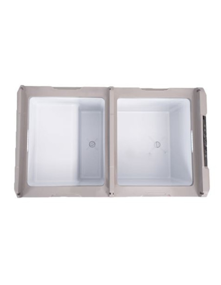 NEVERA PORTATIL CON COMPRESOR LG 107 LITROS DOBLE ZONA MUVIP