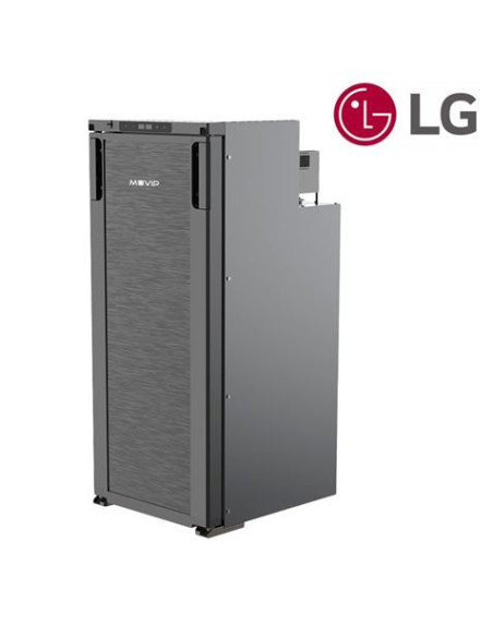 NEVERA FIJA CON COMPRESOR LG 12V 91 LITROS 80W MUVIP