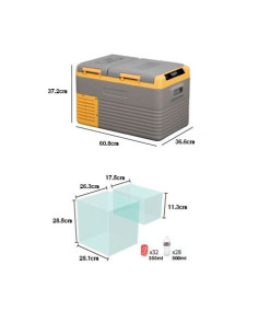 NEVERA 90 LITROS XTREME MARINE 100QT CON RUEDAS COLEMAN 2
