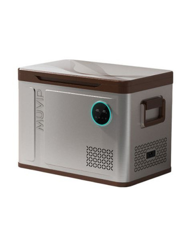 NEVERA PORTATIL CON COMPRESOR 41 LITROS 60W DOBLE ZONA MUVIP
