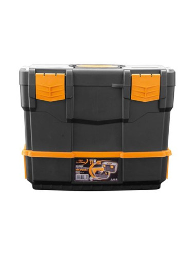 CAJA DE HERRAMIENTAS 420×220×340MM CON ORGANIZADORES Y BANDEJA ARTPLAST