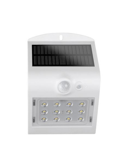 APLIQUE LED SOLAR 1.5W 220LM DOBLE ILUMINACIÓN BLANCO ELBAT