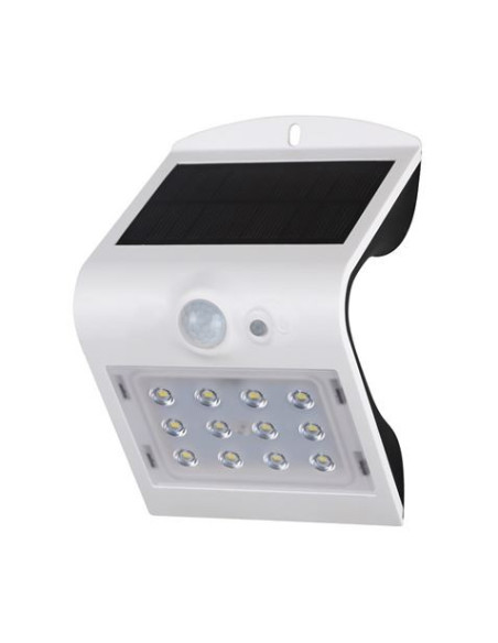 APLIQUE LED SOLAR 1.5W 220LM DOBLE ILUMINACIÓN BLANCO ELBAT
