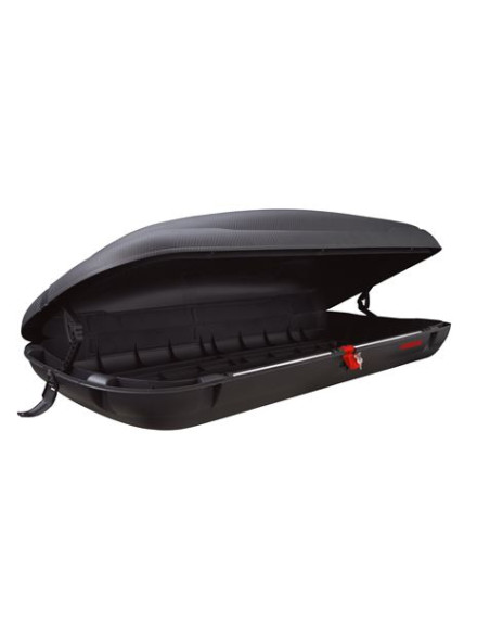 BAUL DE TECHO PARA VEHICULOS 1690X790X375MM EFECTO FIBRA CARBONO ARTPLAST