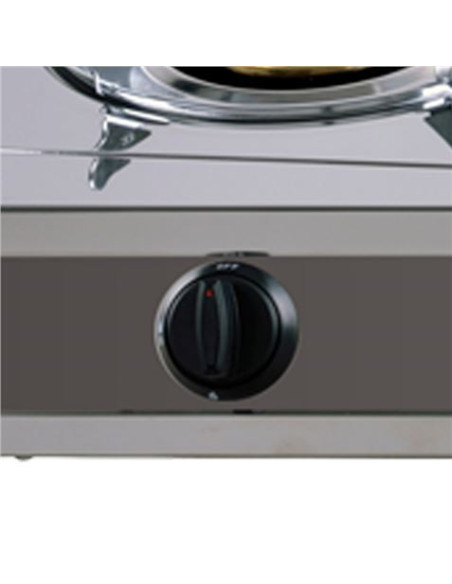 COCINA GAS INOX 2 FUEGOS SERIE STRONG MUVIP