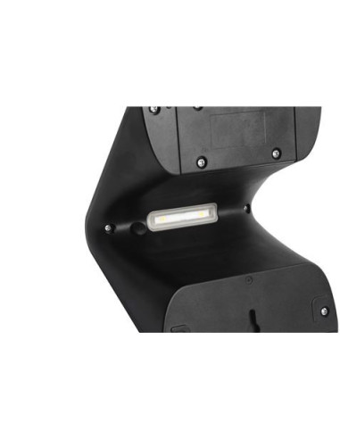 APLIQUE LED SOLAR 4W 500LM DOBLE ILUMINACIÓN NEGRO ELBAT