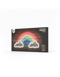LAMPARA DECORATIVA NEON LED RAINBOW ON CLOUDS FOREVER 2