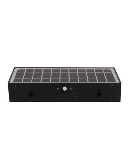 APLIQUE LED SOLAR MODERN 6W 800LM NEGRO ELBAT