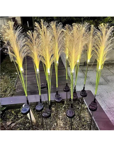 ESTACA SOLAR DECORATIVA JARDIN 100CM