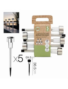 PACK 5 LAMPARAS SOLARES 4.5X36.5 2