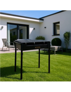 BARBACOA HIERRO CON PATAS 45X25CM ALGON 2