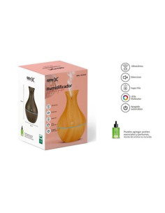 HUMIDIFICADOR AROMATIZADOR ULTRASONICO 130ML GEN-X