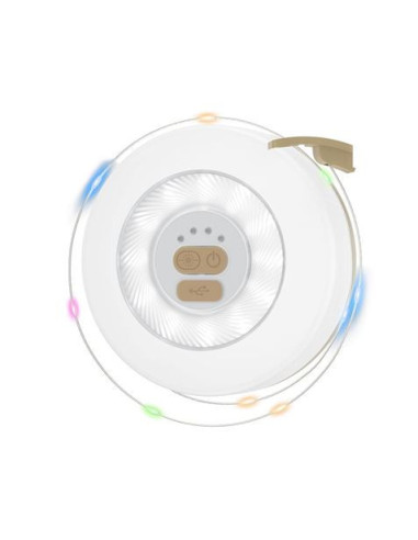 GUIRNALDA LED Y LINTERNA DE CAMPING 360º YH13 XO