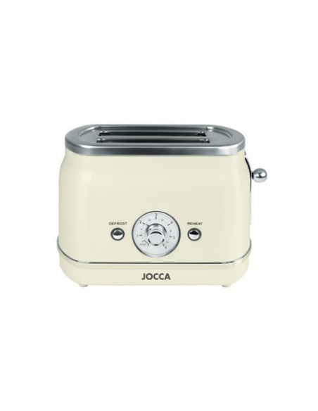 TOSTADOR VINTAGE CREMA 2 REBANADAS 700 JOCCA