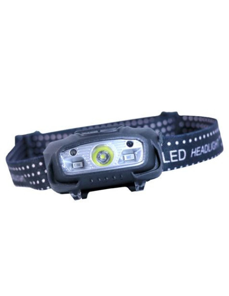 LINTERNA LED DE CABEZA FRONTAL LED 220LM | DETECCIÓN MANOS ELBAT