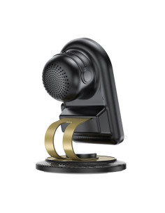 SOPORTE PARA SMARTPHONE CON ALTAVOZ BLUETOOTH Y CARGA INALAMBRICA F69 XO 2