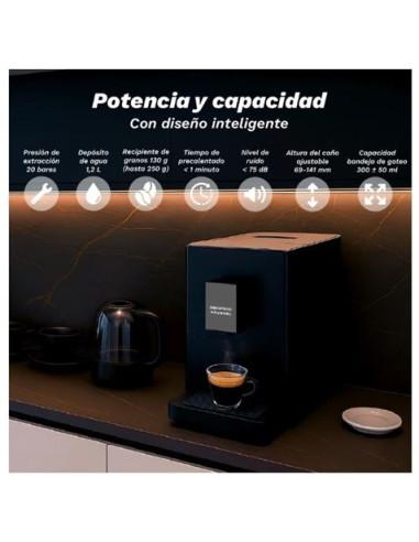 CAFETERA SUPERAUTOMATICA DARKCAFPRESSO GRUNKEL