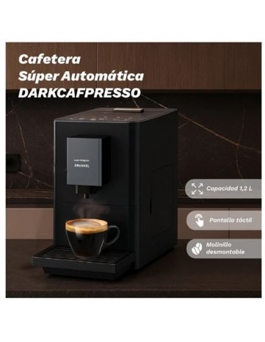 CAFETERA SUPERAUTOMATICA DARKCAFPRESSO GRUNKEL
