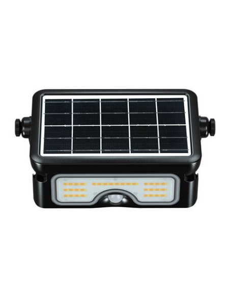 FOCO LED SOLAR 7W 900LM MULTIFUNCIÓN + CCT 3000K/4000K/6000K ELBAT