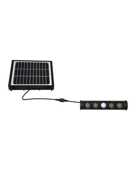 FOCO SOLAR MULTIFUNCIÓN 8W 950LM CON SENSOR ELBAT