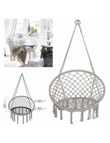 SILLA BALANCÍN DIÁMETRO 60/80 X 40CM