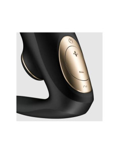 VIBRADOR PARA PAREJAS CONSUCCIONADOR DE CLITORIS PRO 4 NEGRO SATISFYER 2