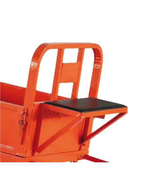 REMOLQUE PARA MOTOCULTOR 100X80X30CM CON CAJA BASCULANTE BLIM