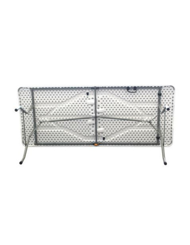 MESA DE RESINA PLEGABLE 152X70X74CM 3.5CM SUNGARDEN