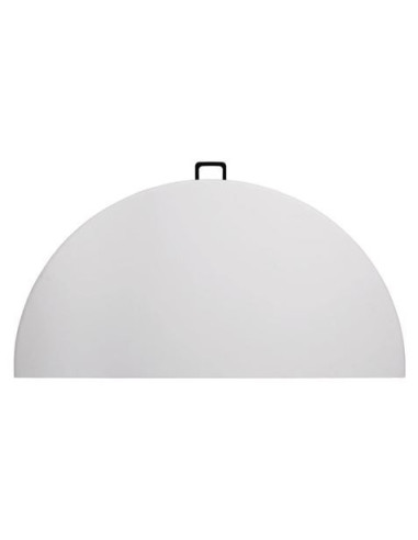 MESA DE RESINA REDONDA PLEGABLE 160X74CM 4.5CM SUNGARDEN