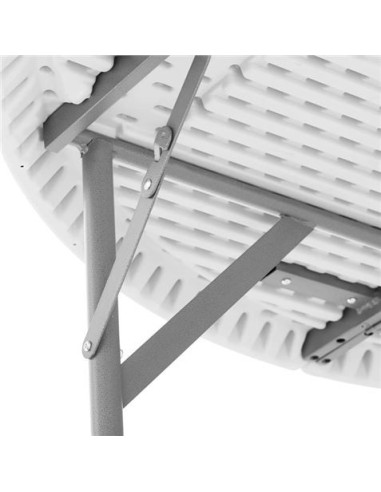 MESA DE RESINA REDONDA PLEGABLE 160X74CM 4.5CM SUNGARDEN