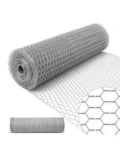 MALLA HEXAGONAL GALVANIZADA 1-1/2\"X1.2MM X 50 METROS SUNGARDEN