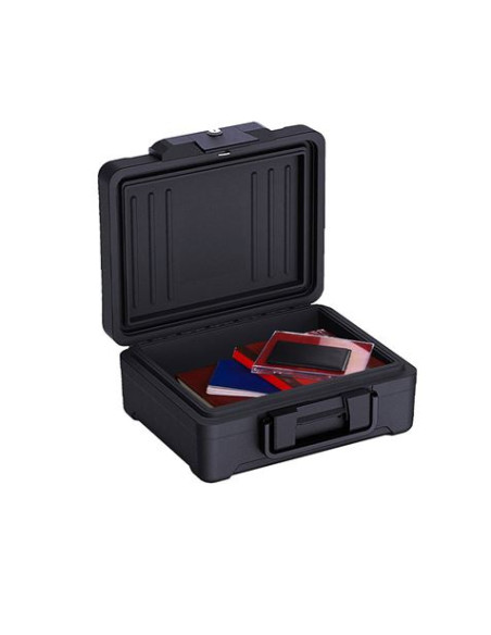 CAJA FUERTE FIREBOX S1 RESISTENTE FUEGO Y AGUA 155X365X285MM CROMAD