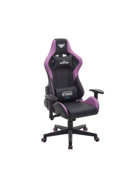 SILLA GAMING SERIE DEMON LORD VIOLETA CROMAD