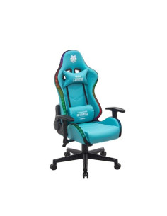 SILLA GAMING RGB SERIE FENRIR VERDE CROMAD 2