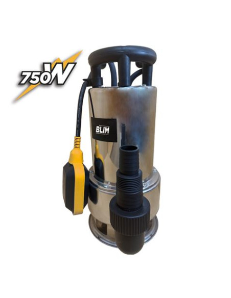 BOMBA SUMERGIBLE INOX AGUAS SUCIAS 750W BLIM