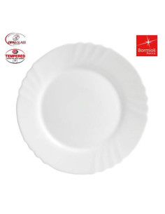 SET 6 PLATOS LLANOS 26CM EBRO BORMIOLI