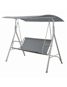 BALANCIN DE 3 PLAZAS ANTRACITA 170X120X153CM