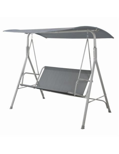 BALANCIN DE 3 PLAZAS ANTRACITA 170X120X153CM