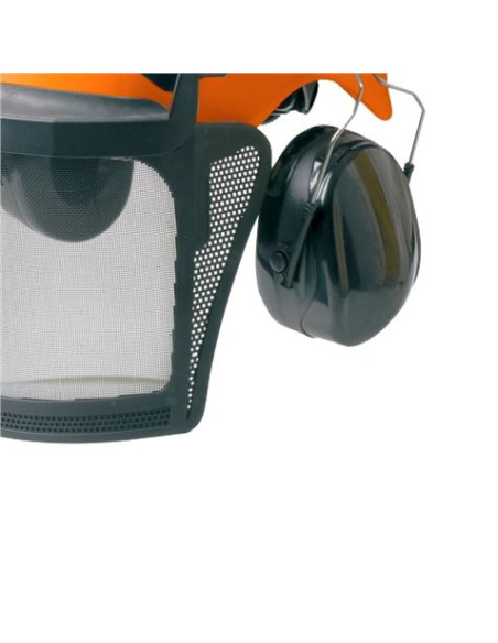 CASCO DE SEGURIDAD PREMIUM CON VISERA Y PROTECCIÓN AUDITIVA BLIM