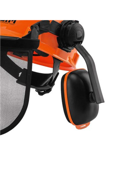 CASCO DE SEGURIDAD CON VISERA Y PROTECCIÓN AUDITIVA BLIM