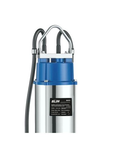BOMBA SUMERGIBLE TRITURADORA INOX AGUAS SUCIAS 1,5HP BLIM